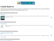 Tablet Screenshot of cidade-baderna.blogspot.com