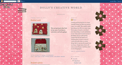 Desktop Screenshot of dollyscreativeworld.blogspot.com