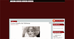 Desktop Screenshot of diseniovidrieras.blogspot.com