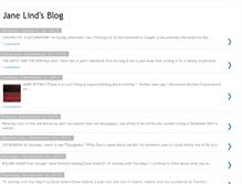 Tablet Screenshot of janelindsblog.blogspot.com