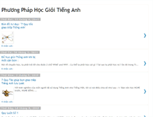 Tablet Screenshot of hocgioitienganh.blogspot.com