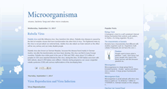 Desktop Screenshot of micro-organisma.blogspot.com