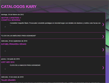 Tablet Screenshot of catalogoskary.blogspot.com