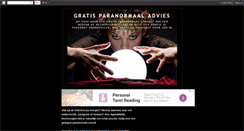 Desktop Screenshot of gratisparanormaaladvies.blogspot.com