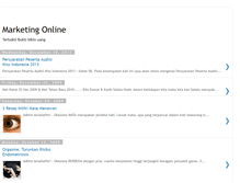 Tablet Screenshot of marketingstore.blogspot.com