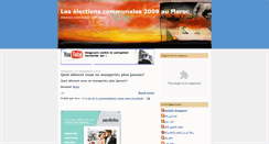 Desktop Screenshot of elections-maroc.blogspot.com