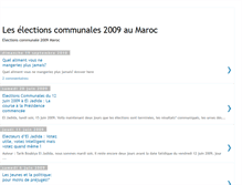 Tablet Screenshot of elections-maroc.blogspot.com