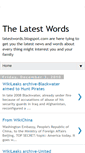 Mobile Screenshot of latestwords.blogspot.com