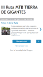 Mobile Screenshot of 3rutamtbgigantes.blogspot.com