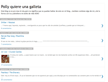 Tablet Screenshot of pollyquiereunagalleta.blogspot.com