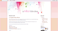 Desktop Screenshot of amillionlittleideas.blogspot.com