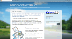 Desktop Screenshot of computacionvirtualpc.blogspot.com