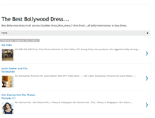 Tablet Screenshot of bollywooddress.blogspot.com