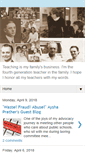 Mobile Screenshot of fourthgenerationteacher.blogspot.com