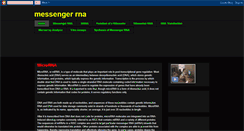 Desktop Screenshot of messenger-rna.blogspot.com