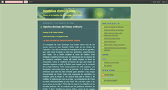 Desktop Screenshot of homiliasdominicales.blogspot.com