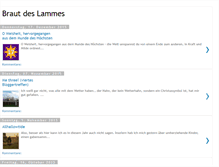 Tablet Screenshot of brautdeslammes.blogspot.com