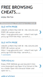 Mobile Screenshot of free-browsing-cheat.blogspot.com