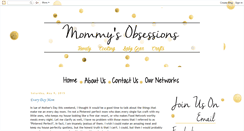 Desktop Screenshot of mommyscraftobsession.blogspot.com