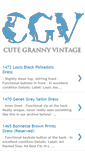 Mobile Screenshot of cutegrannyvintage.blogspot.com