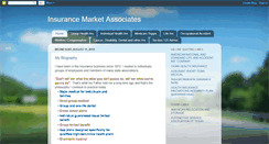 Desktop Screenshot of insurancemarketassociates.blogspot.com