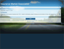 Tablet Screenshot of insurancemarketassociates.blogspot.com