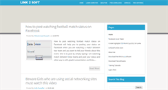 Desktop Screenshot of link2soft.blogspot.com