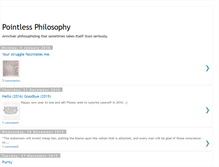 Tablet Screenshot of pointless-philosophy.blogspot.com