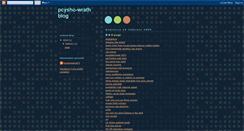 Desktop Screenshot of pcysho-wrath.blogspot.com