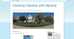 Desktop Screenshot of cookingcleverlywithbeverly.blogspot.com