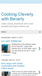 Mobile Screenshot of cookingcleverlywithbeverly.blogspot.com