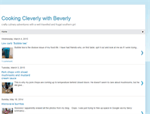 Tablet Screenshot of cookingcleverlywithbeverly.blogspot.com
