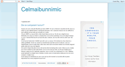 Desktop Screenshot of celmaibunnimic.blogspot.com