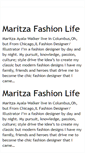 Mobile Screenshot of maritzafashionlife.blogspot.com