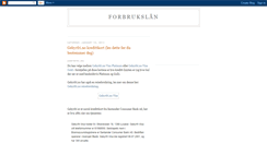 Desktop Screenshot of forbrukslaan.blogspot.com