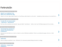 Tablet Screenshot of forbrukslaan.blogspot.com