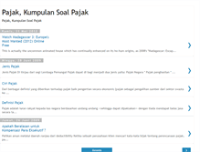 Tablet Screenshot of pajak-taxes.blogspot.com