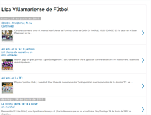 Tablet Screenshot of ligavillamariensedefutbol.blogspot.com