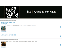 Tablet Screenshot of hellyessprints.blogspot.com