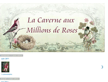 Tablet Screenshot of millionderoses.blogspot.com