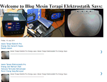 Tablet Screenshot of mesinterapielektrikproenergykagum.blogspot.com