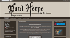 Desktop Screenshot of paul-herpe.blogspot.com