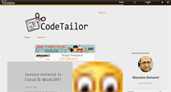 Desktop Screenshot of codetailor.blogspot.com