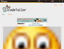 Tablet Screenshot of codetailor.blogspot.com