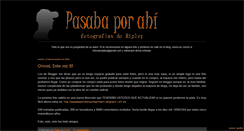 Desktop Screenshot of nostrommo.blogspot.com