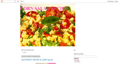 Desktop Screenshot of corn-salad-recipe.blogspot.com