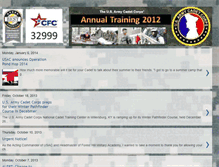 Tablet Screenshot of goarmycadets.blogspot.com