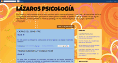 Desktop Screenshot of lazarospsicologia.blogspot.com