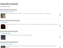Tablet Screenshot of beautifulessence.blogspot.com