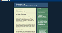Desktop Screenshot of educationaljobz.blogspot.com